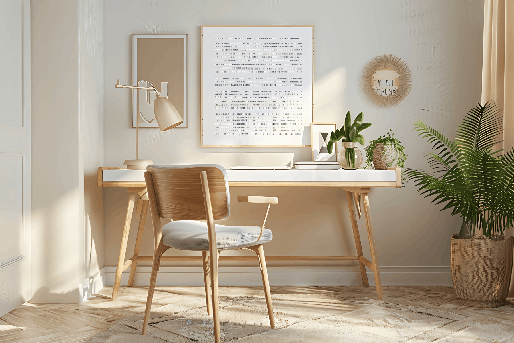 Scandinavian-Inspired Desk