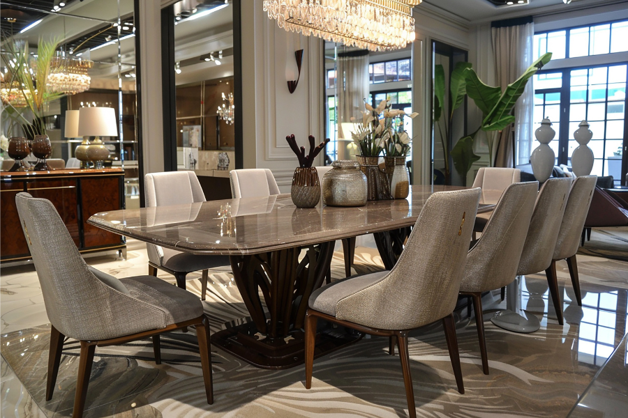 Glass Breakfast Countertop