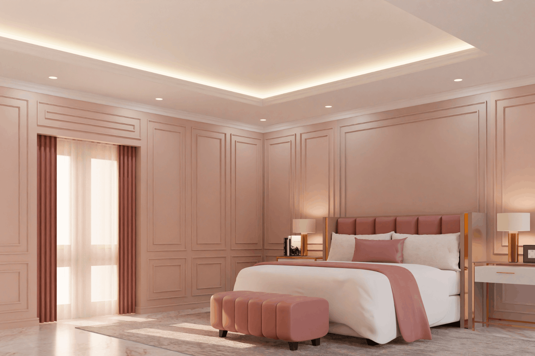 Backlit Panel Feature Walls