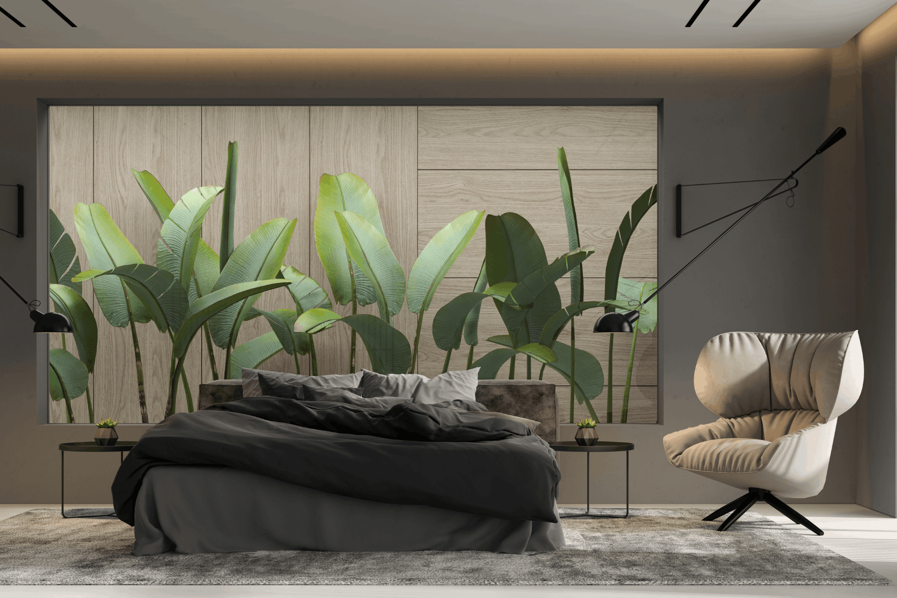 Biophilic Luxury Bedroom