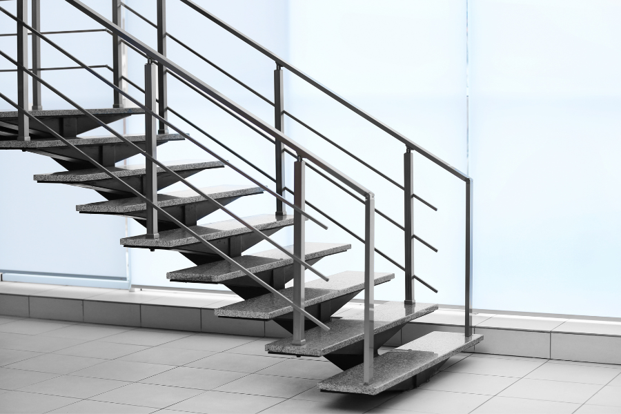 Floating Steel Staircase
