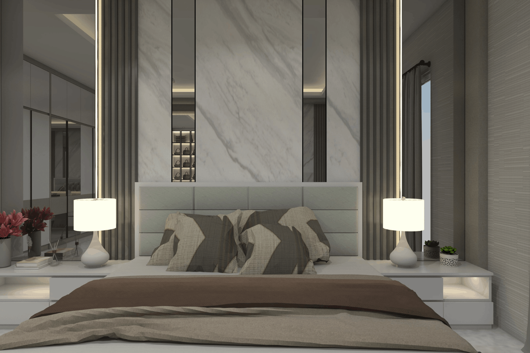 Minimalist Luxury with Statement Surfaces