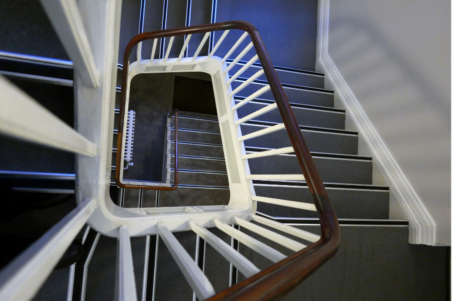 Winder Staircase – Space-Saving Design