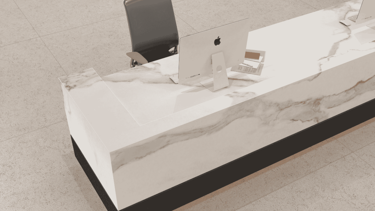 10 Modern Counter Table Design Ideas for Office Spaces
